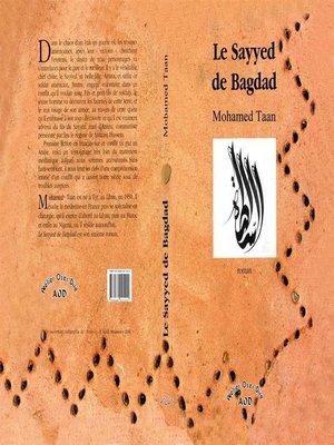 cover image of Le Sayyed de Bagdad